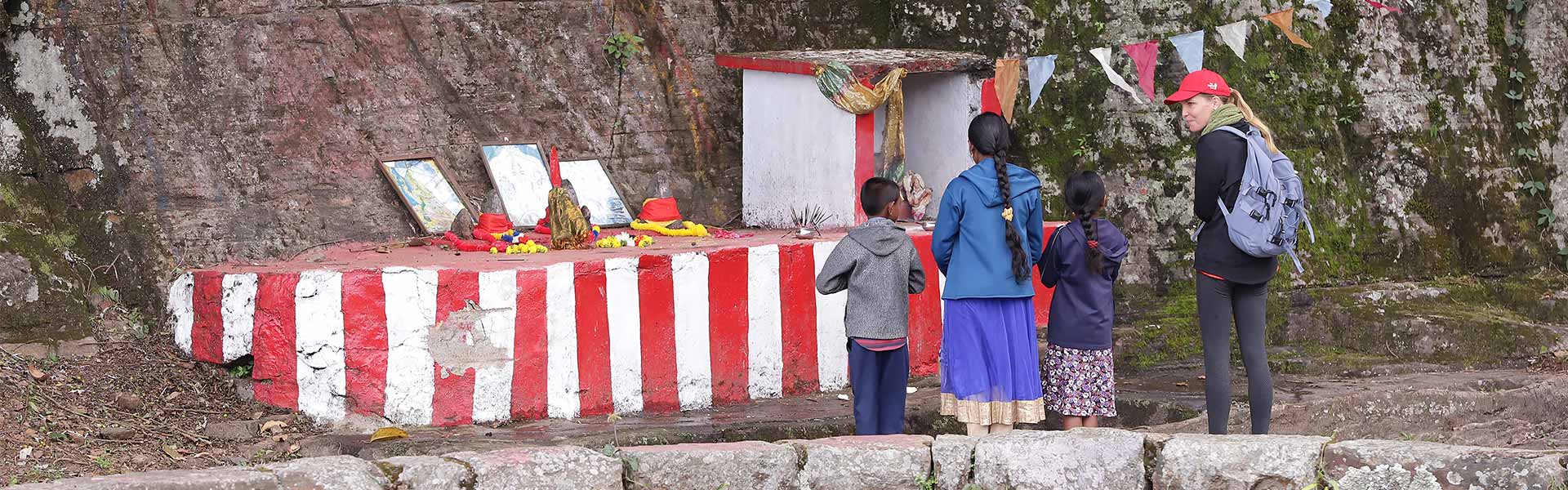 A Hindu Kovil in the Central Tea Country of Sri Lanka