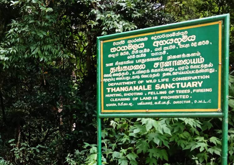 Thangamale sanctuary